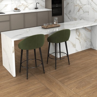 Porcelanato Tipo Madera Color Roble 30x150